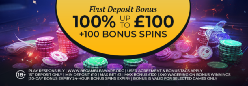 Winomania Casino first deposit bonus