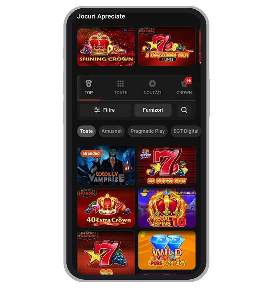 Lobby TotoGaming Casino