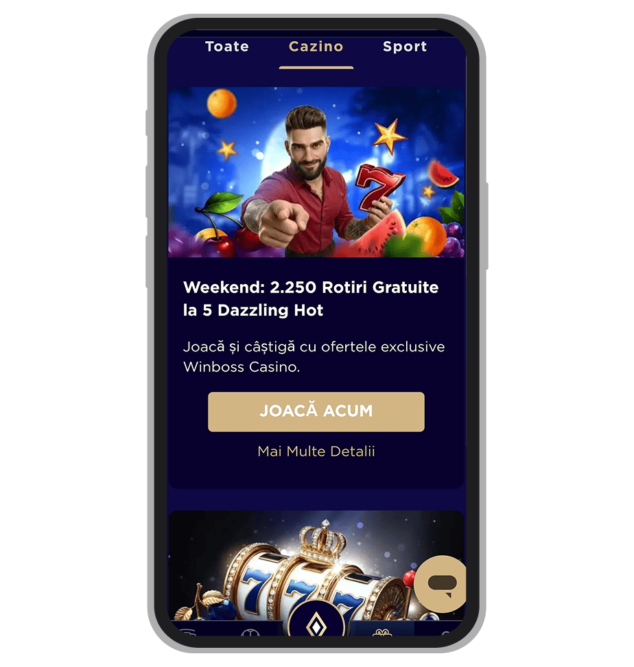 Pagina de promoții WinBoss Casino