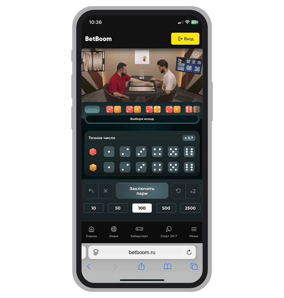 Интерфейс игры.