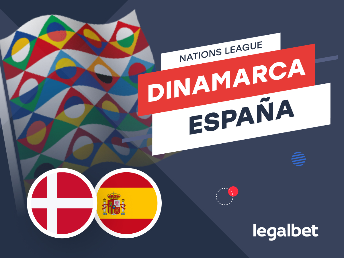 Legalbet.es: Pronósticos Nations League Dinamarca vs España 15/11/2024.