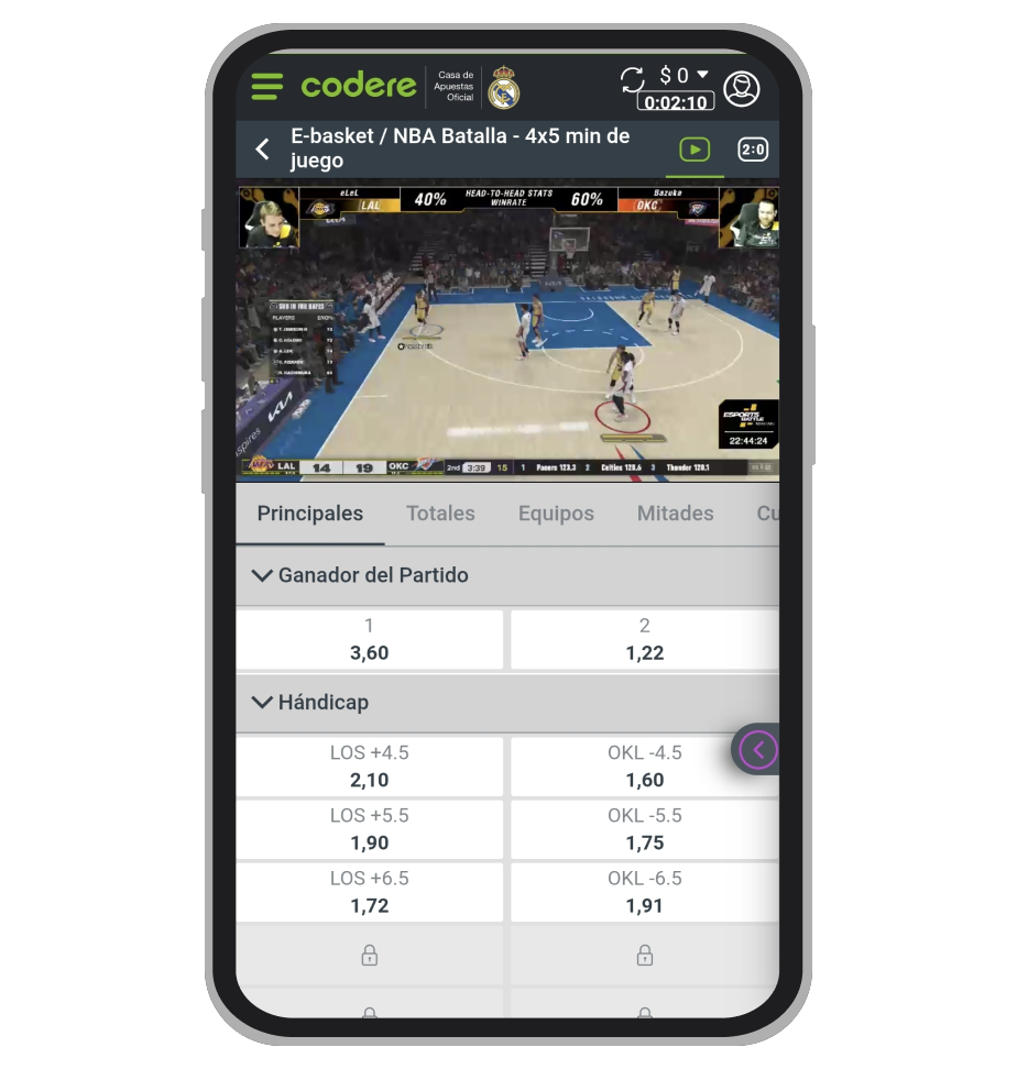 Video Live Codere