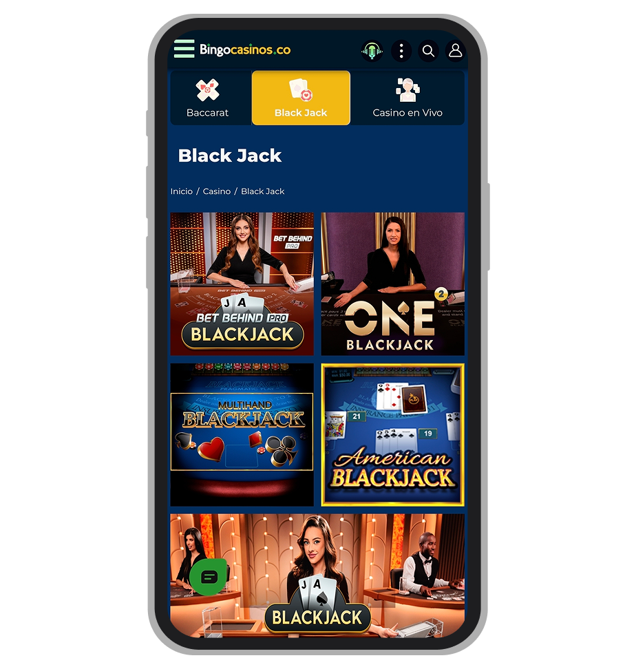 Bingocasinos Blackjack