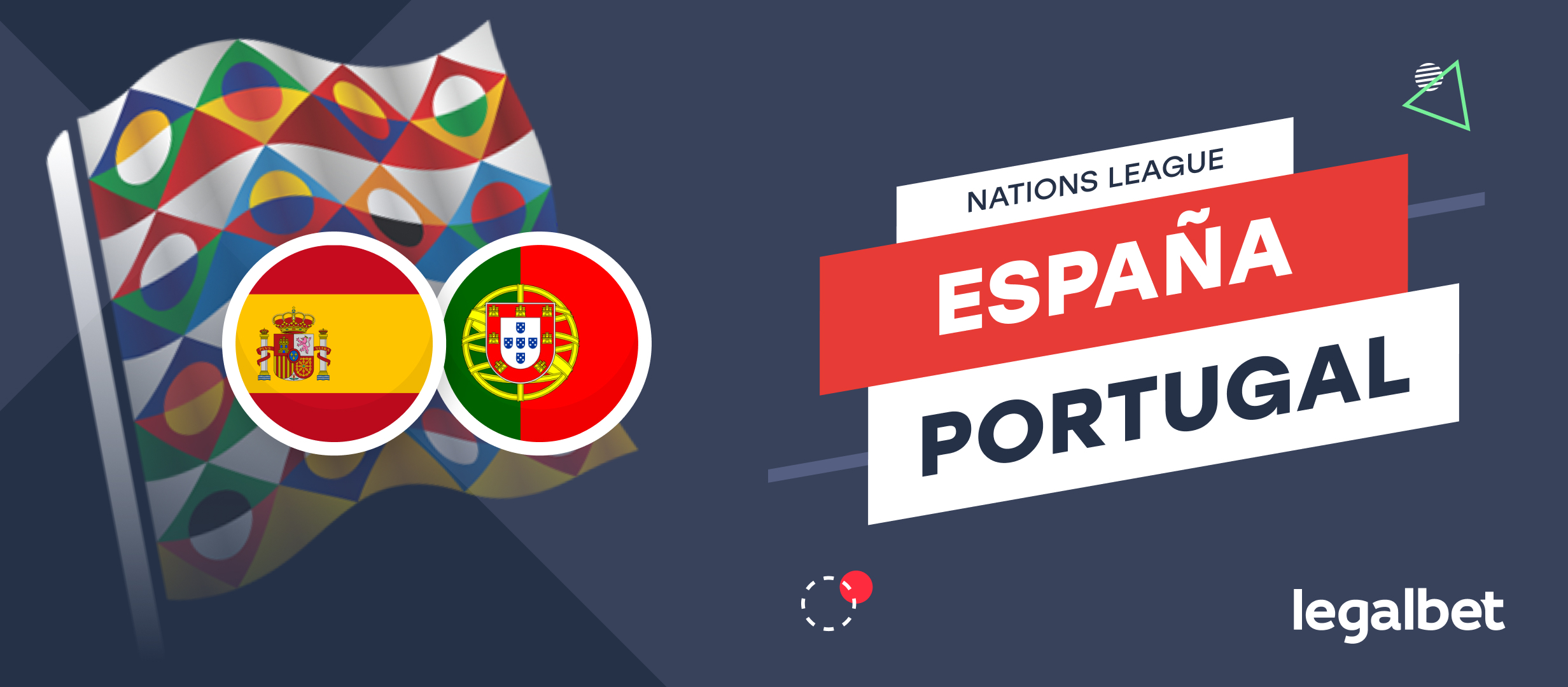 Apuestas y cuotas Portugal - España, Nations League 2022