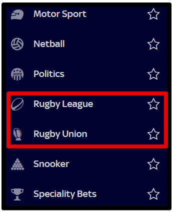 Both types of rugby will be supported