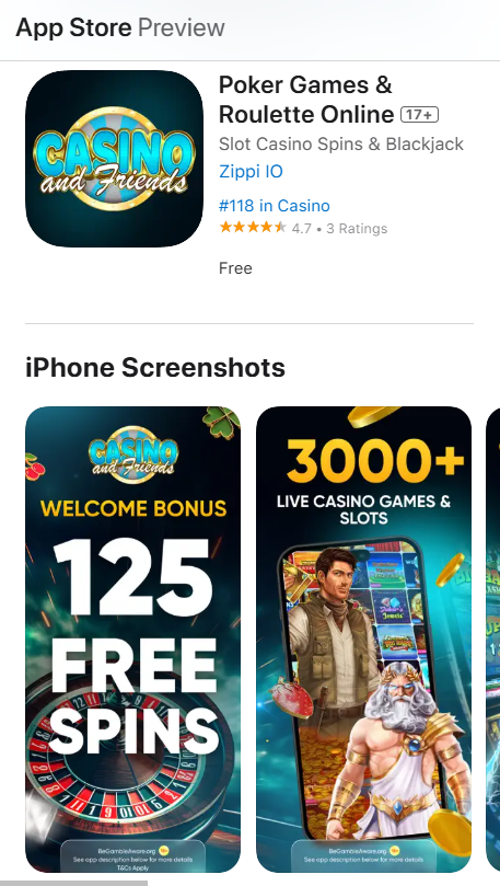 Casino and Friends App on the App Store