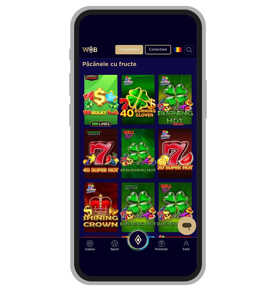 Păcănele cu fructe