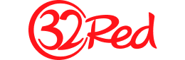 The logo of the bookmaker 32Red - legalbetie.com