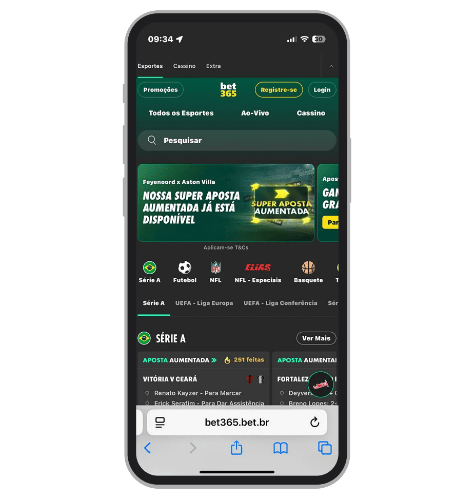 Bet365 é um dos líderes mundial em apostas esportivas