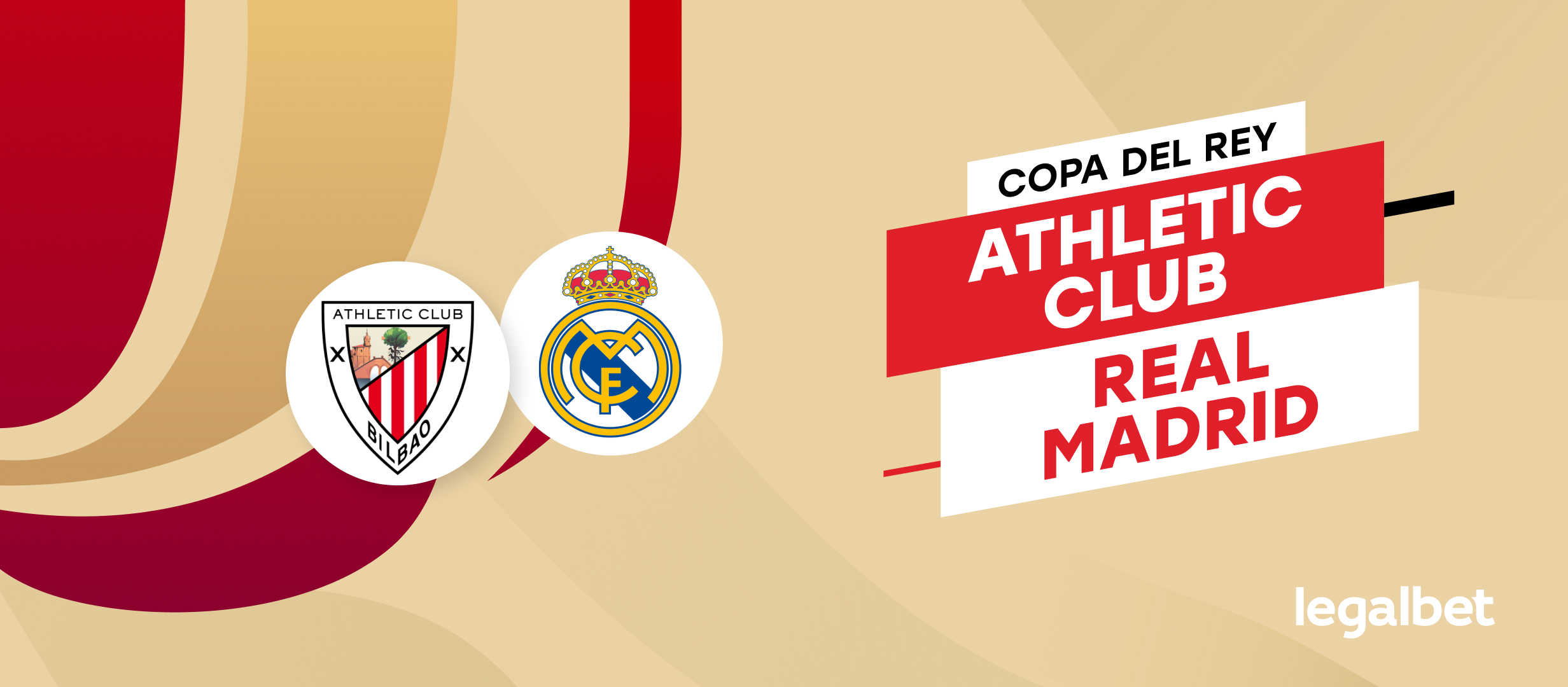 Apuestas y cuotas Athletic - Real Madrid, Copa del Rey 2021/22