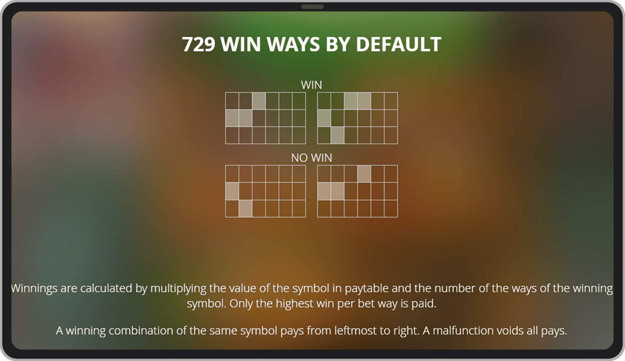 Скриншот с правилами