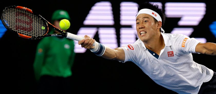 Теннис. Давид Гоффин - Эдуардо Роже-Васселин + Кеи Нишикори - Жюльен Беннето. Экспресс Дмитрия Артюшина