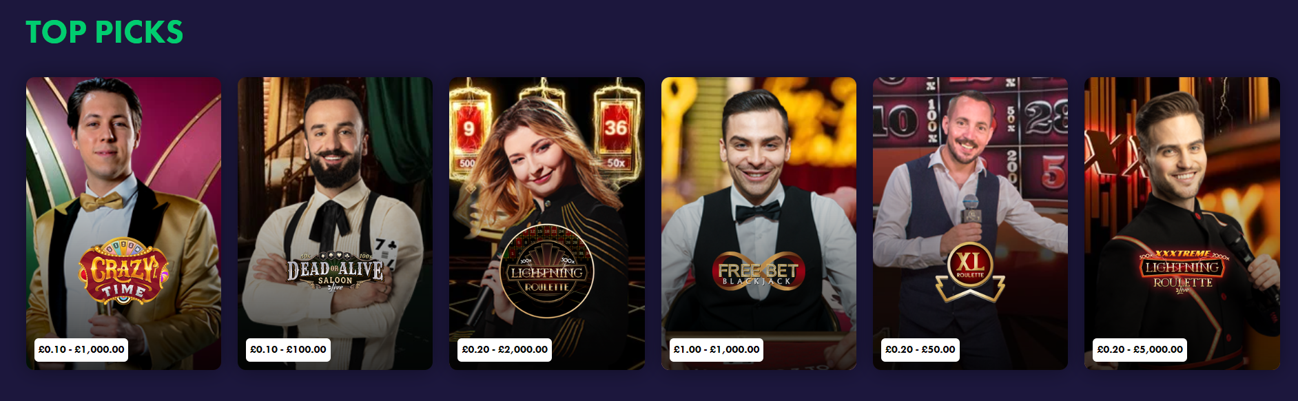 Grosvenor Casino Live Casino