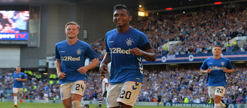 Glasgow Rangers - UFA. Pontul lui Nica