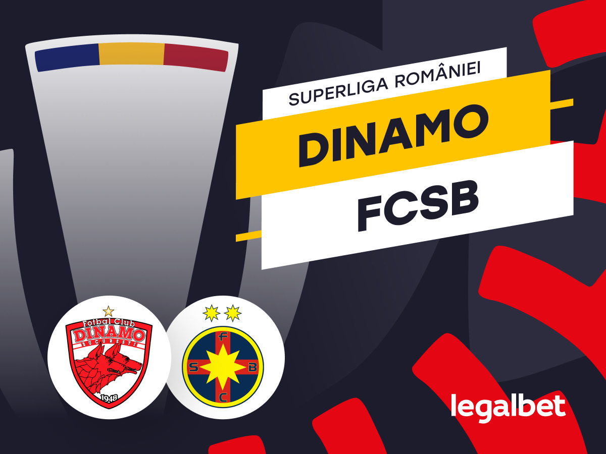 Karbacher: Dinamo - FCSB: Ponturi și cote la pariuri.