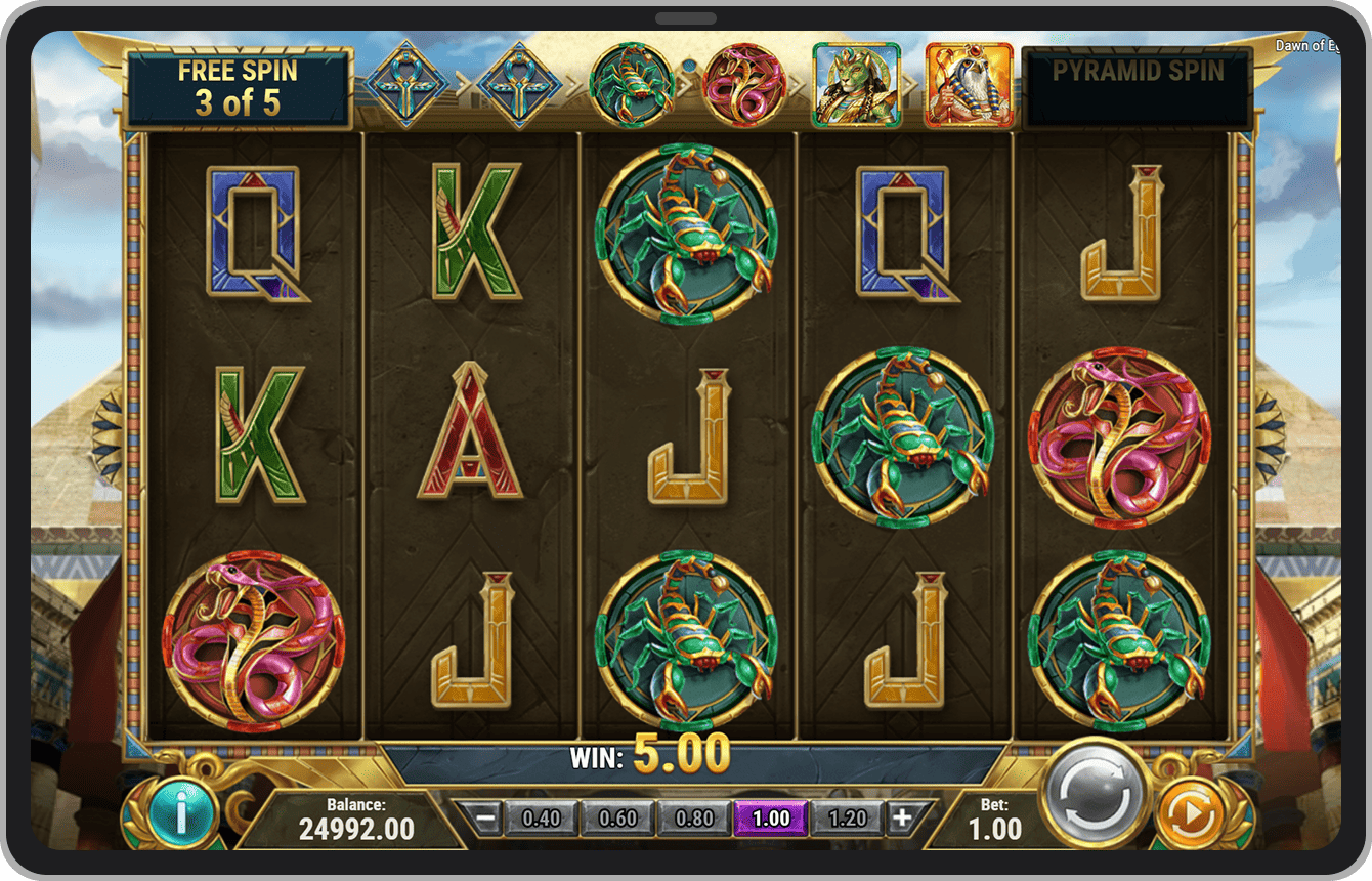 Rotiri gratuite la jocul bonus