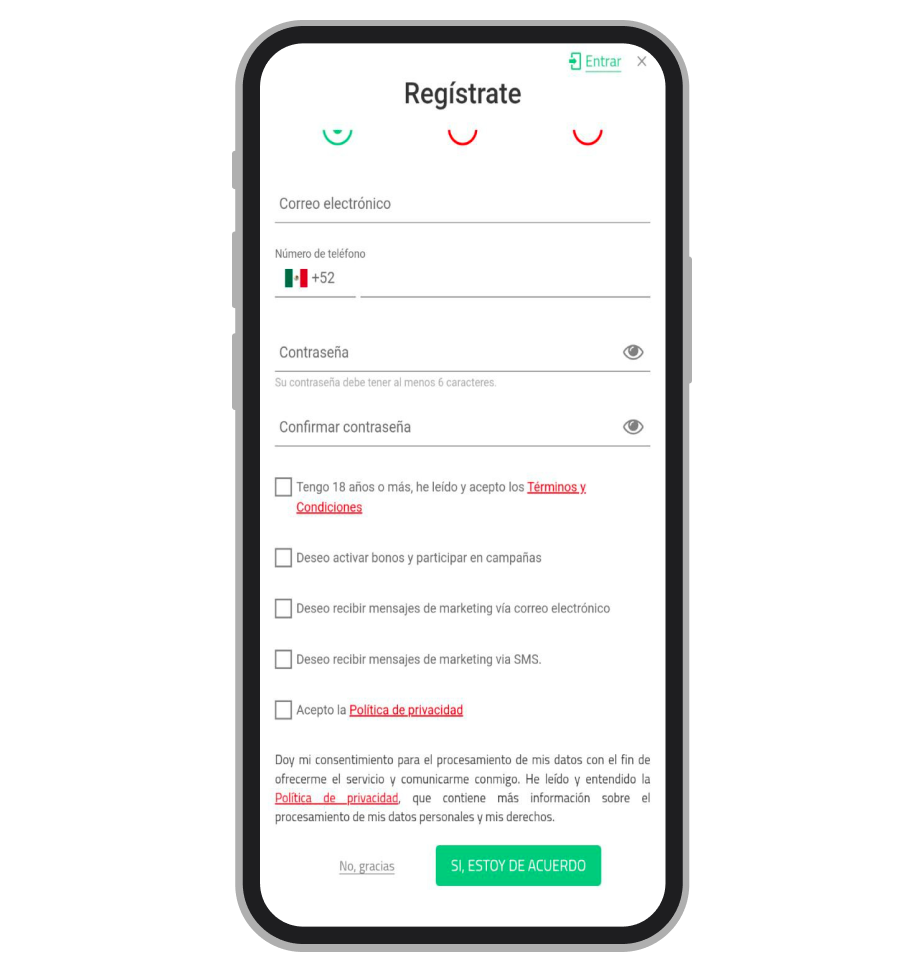 Formulario de registro
