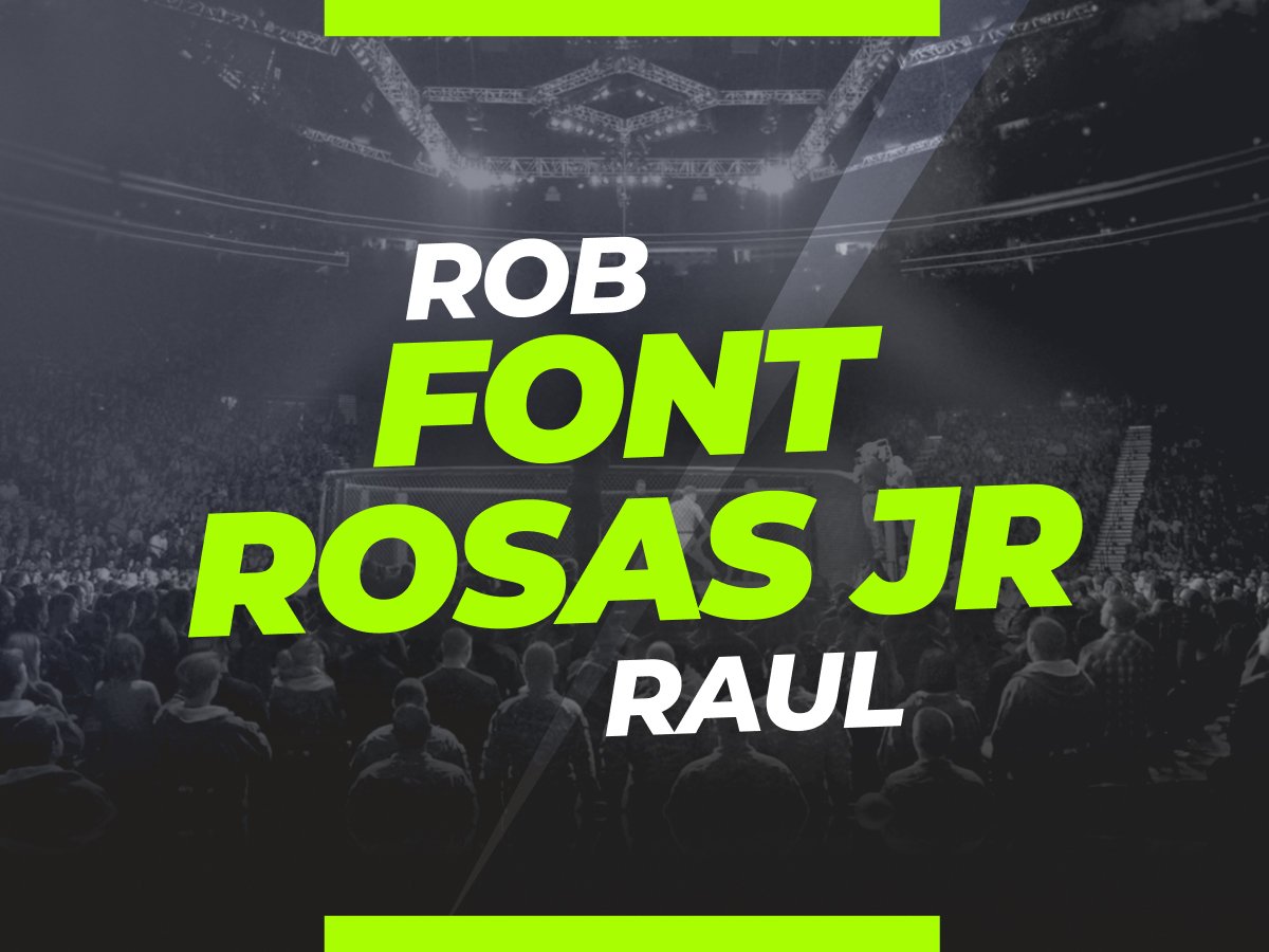 Font — Rosas: apuestas y cuotas para la pelea