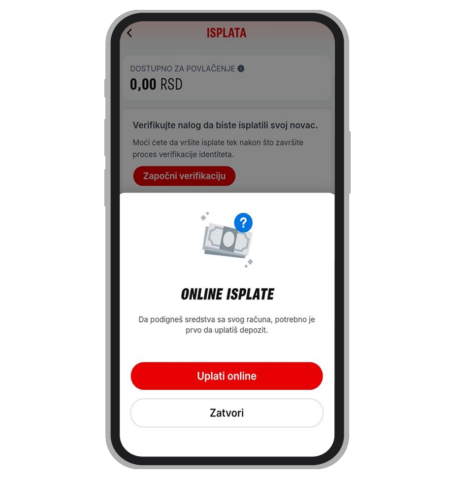 Stranica sa plaćanjima