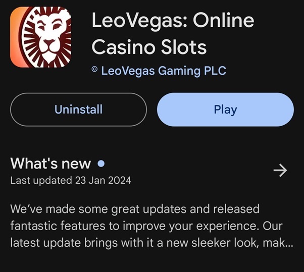 LeoVegas for Android