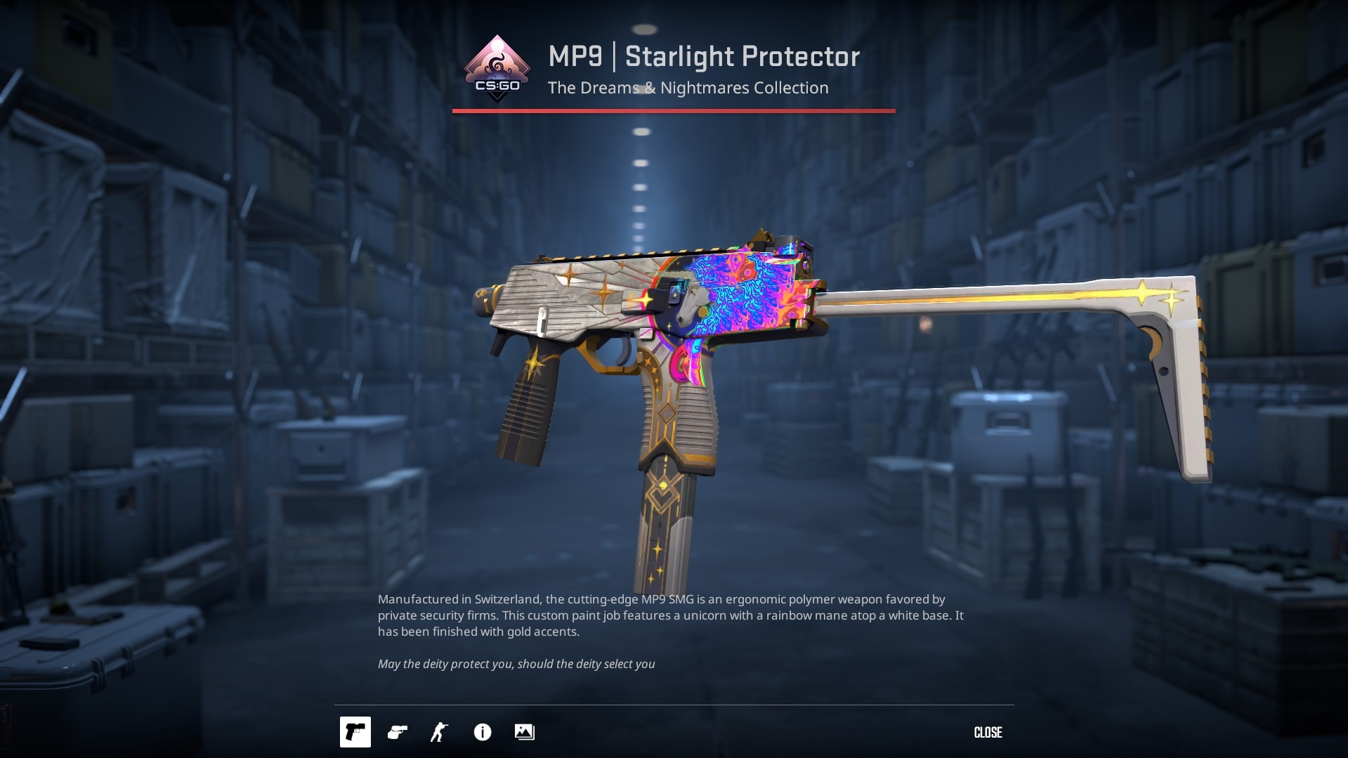 MP-9 | Звёздный защитник и Жидкий огонь