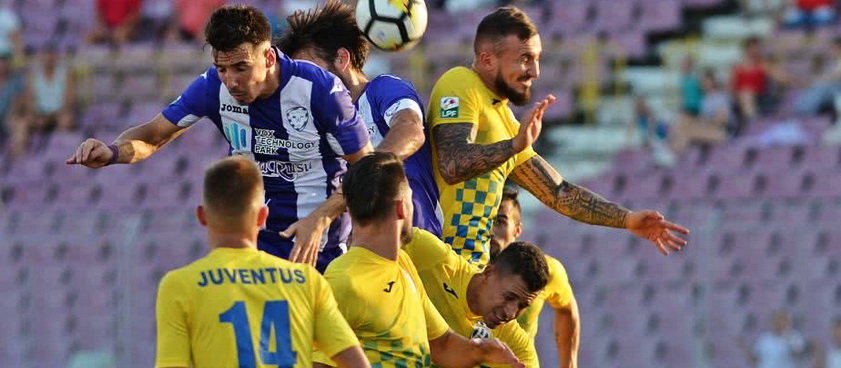 ACS Poli Timișoara - Juventus București (play-out). Pontul lui Karbacher