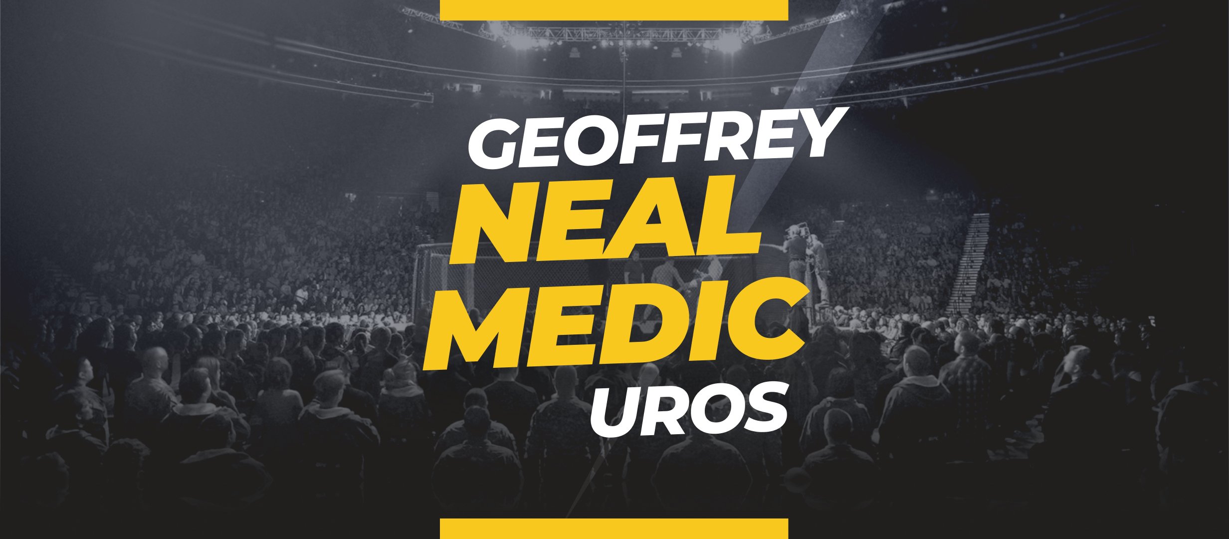 Geoff Neal | Džef Nil protiv Uros Medic | Uroš Medić: Prognoza i kvote za UFC 22. februar