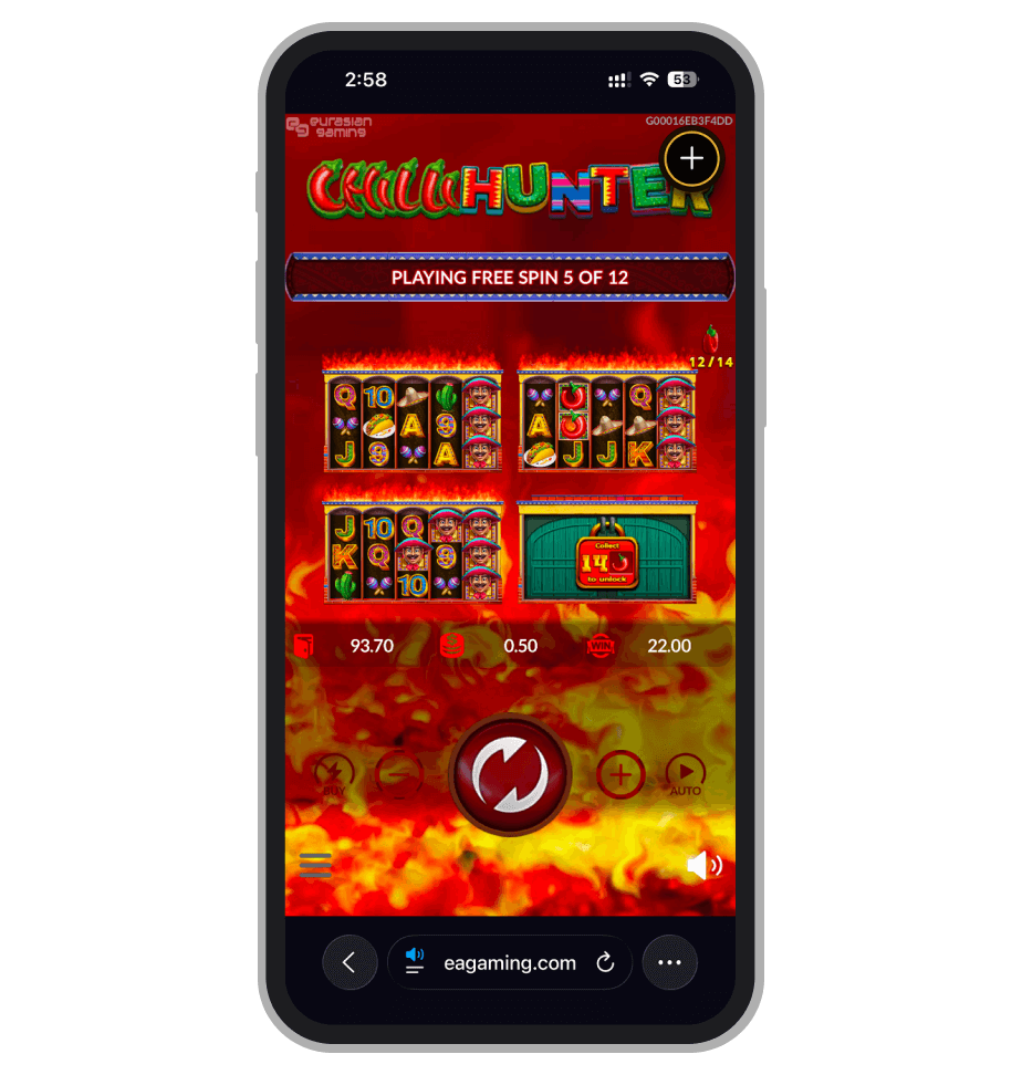 Chilli Hunter бонус-раунд