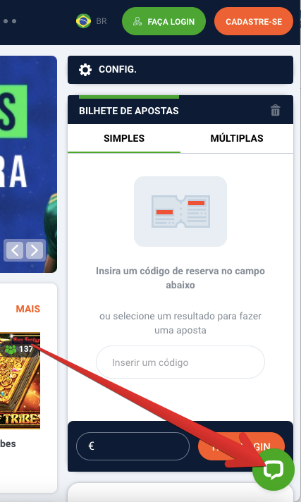Ícone de bate-papo ao vivo 