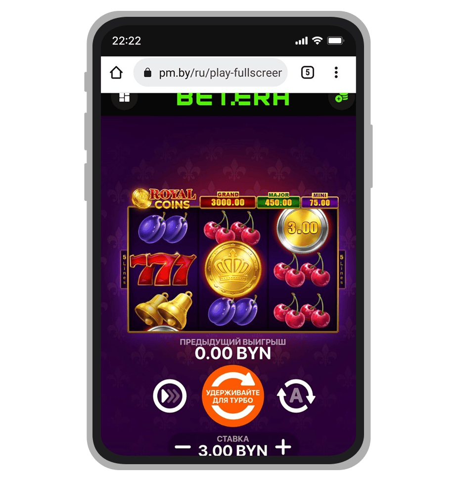 Видеослот Royal Coins: Hold and Win