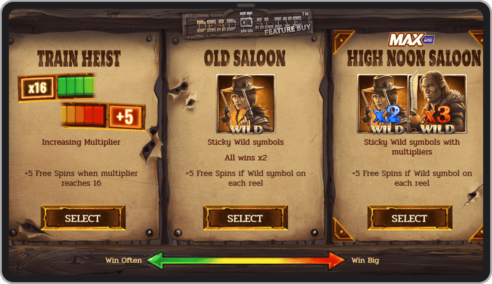 Biranje bonus režima prilikom kupovine