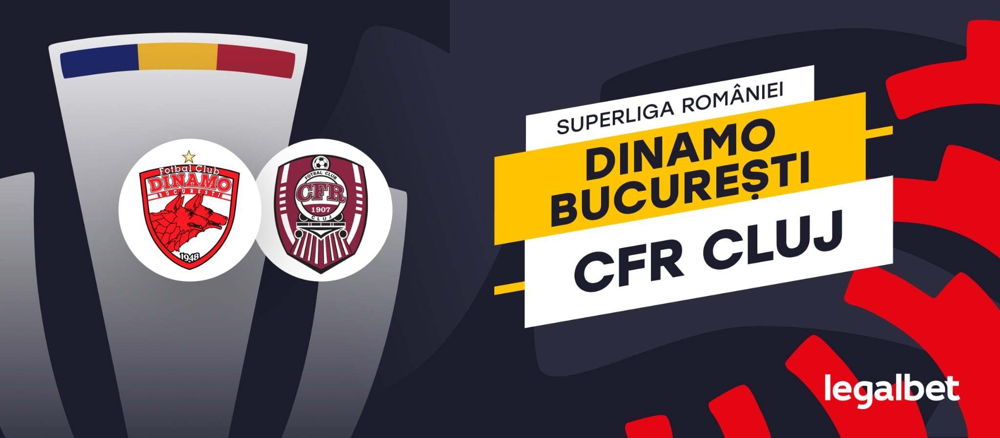 Dinamo Bucuresti - CFR Cluj: Ponturi si cote la pariuri