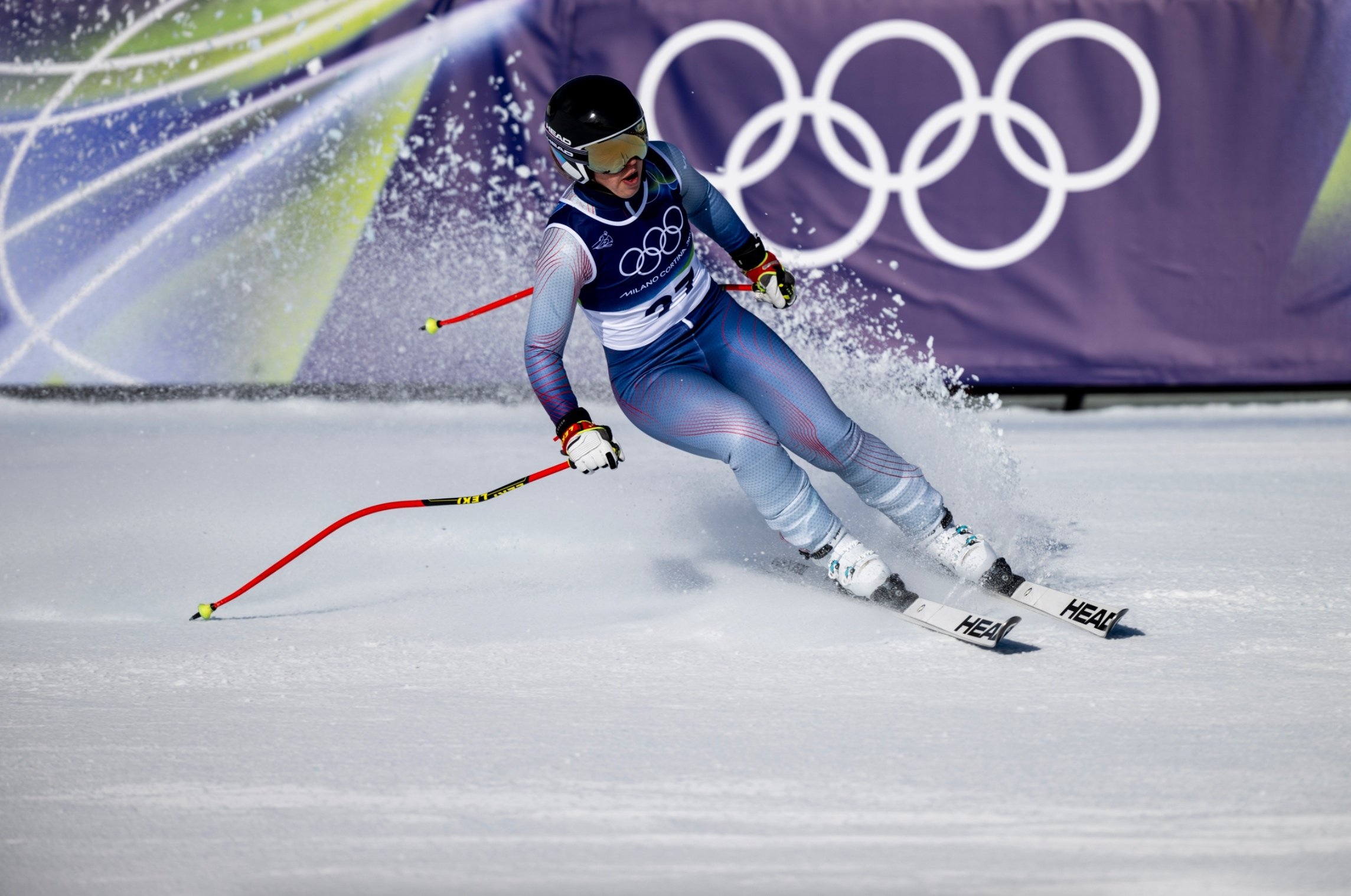 Российская горнолыжница Плешкова вошла в топ-20 в супергиганте на Олимпиаде-2026.