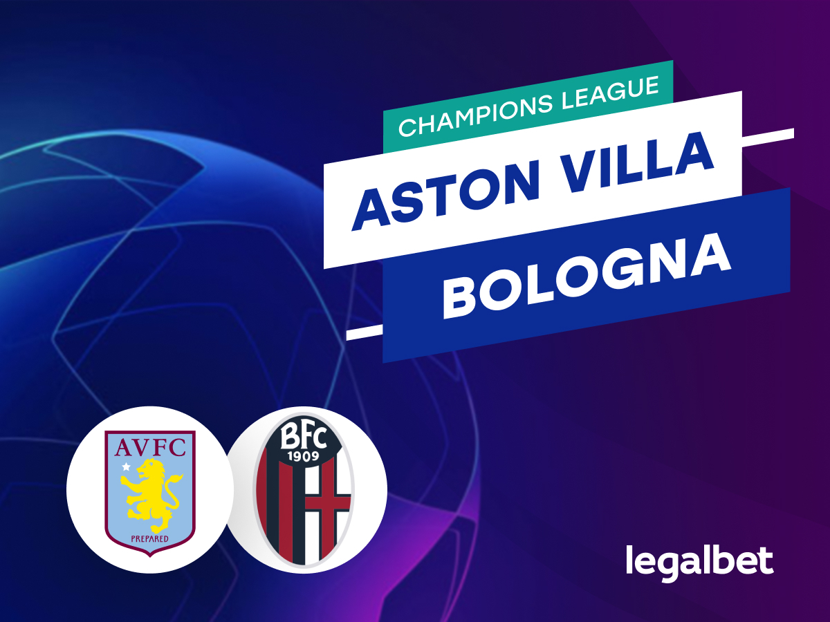 Legalbet.uk: Aston Villa vs Bologna: Betting Odds and Prediction for the Champions League match.