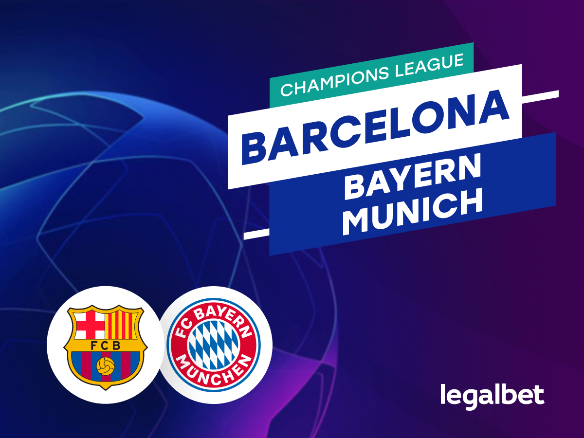 Legalbet.es: Barcelona — Bayern Múnich: pronóstico para el partido de la Champions League el 23 de octubre.