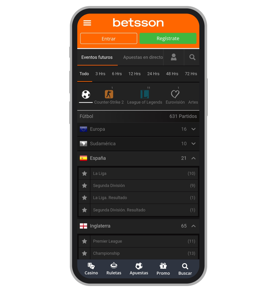 Opciones de Esports y apuestas en Eurovisión