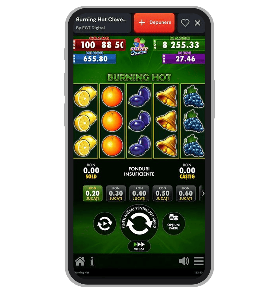 Joc Burning Hot Clover Chance