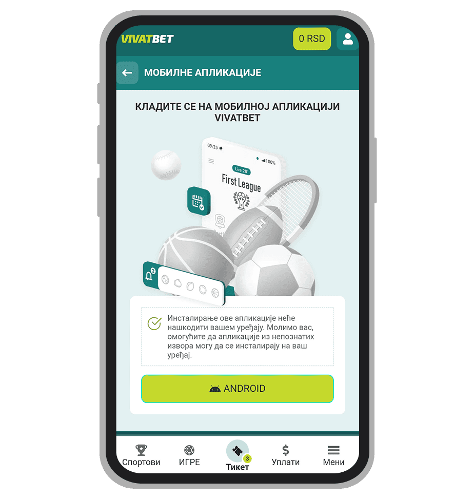 VivatBet Android 