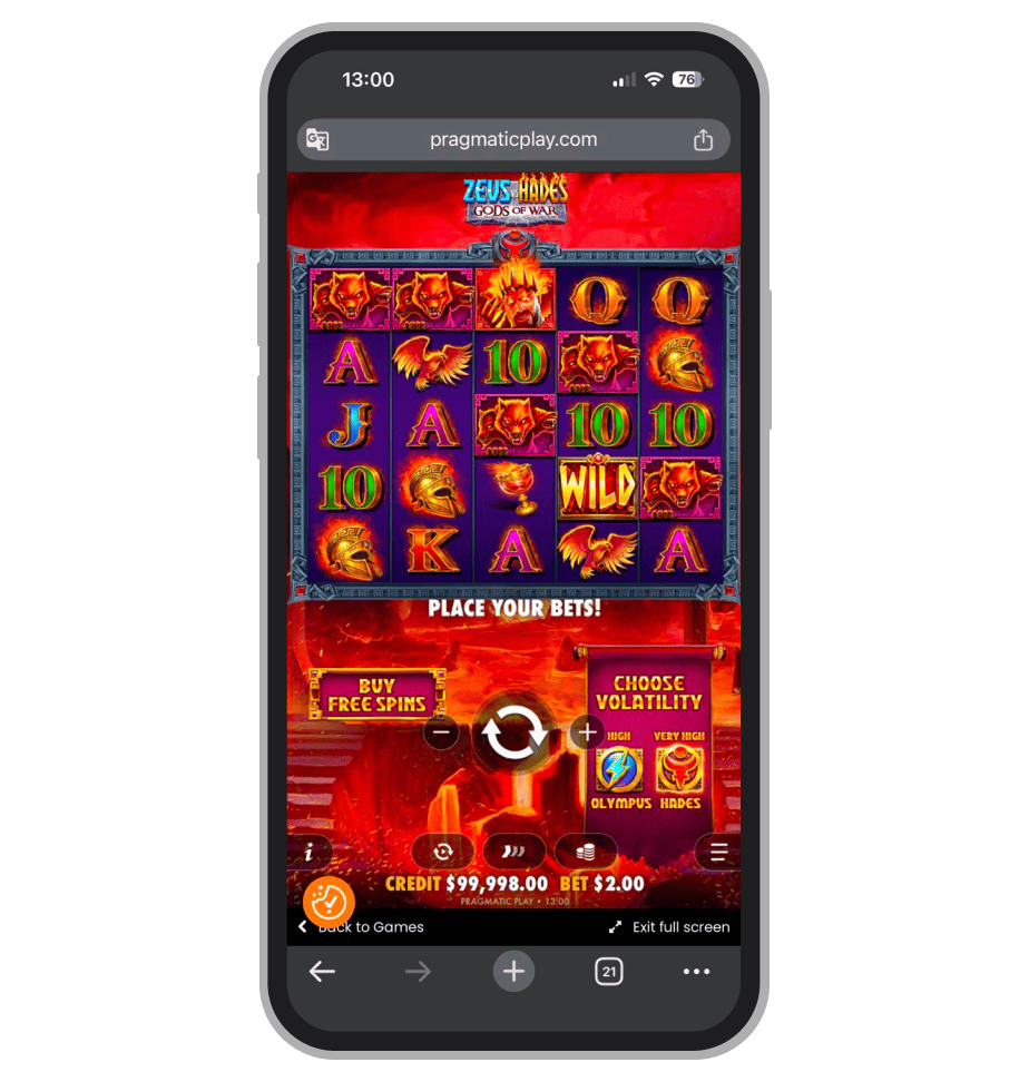 Zeus vs Hades: Gods of War