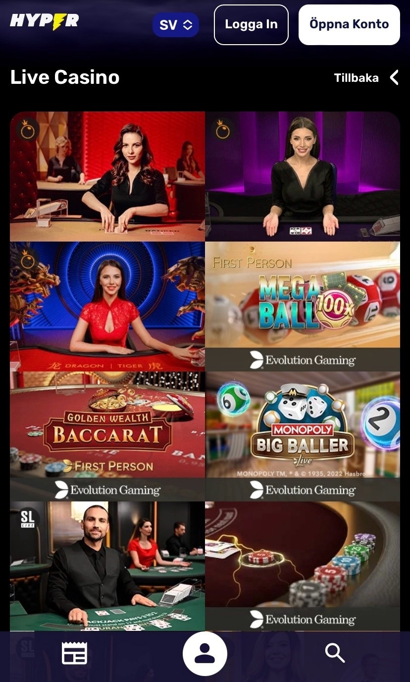 Livecasino