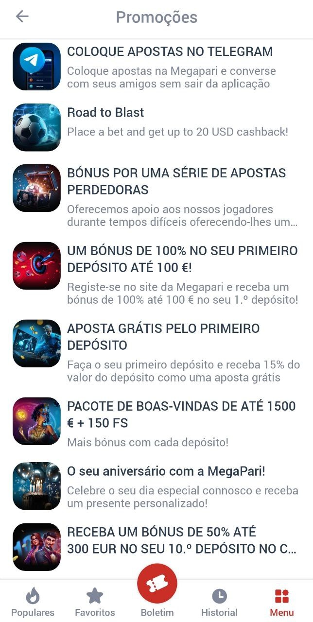 Confira algumas promoções disponíveis