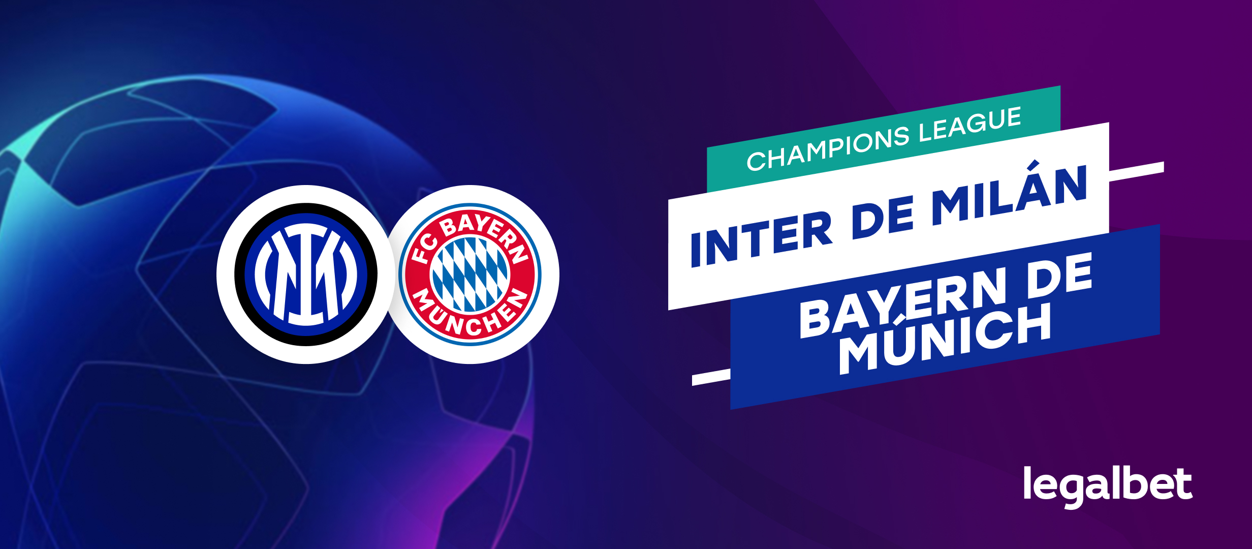 Apuestas y cuotas Inter de Milán - Bayern Munich, Champions League 22/23