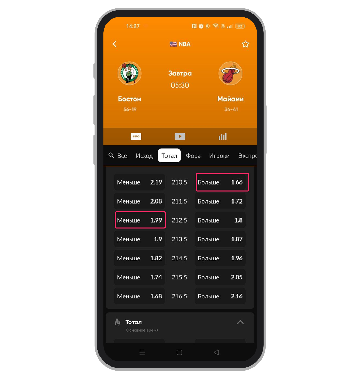 Роспись BetBoom