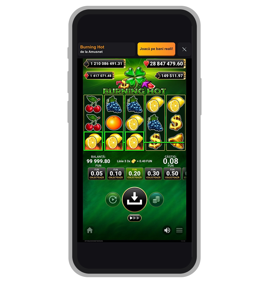 Burning Hot Demo la Joker Casino