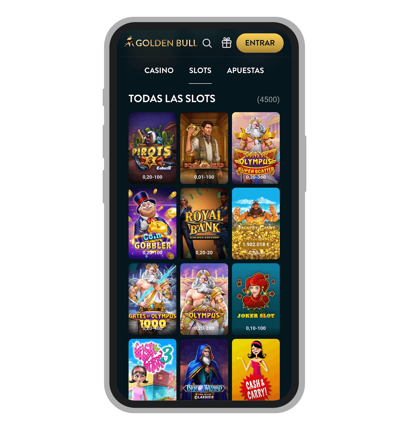 Biblioteca de slots