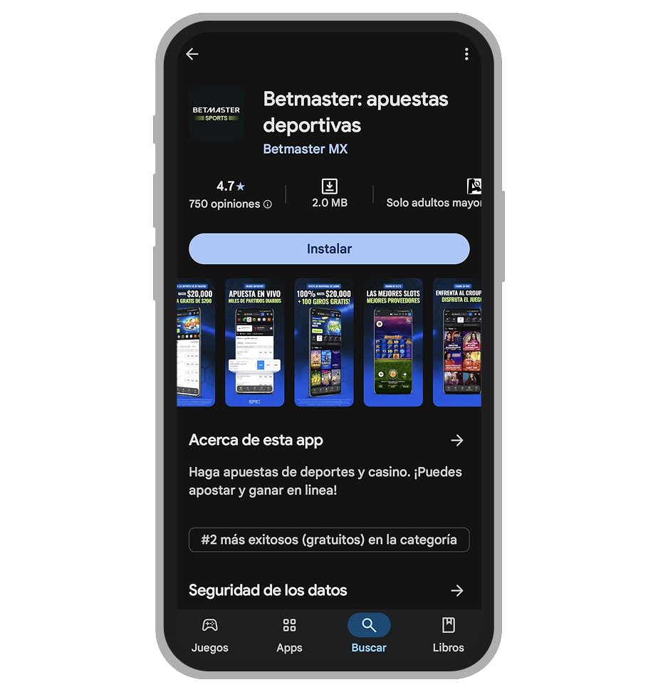 Descargar Betmaster en Android