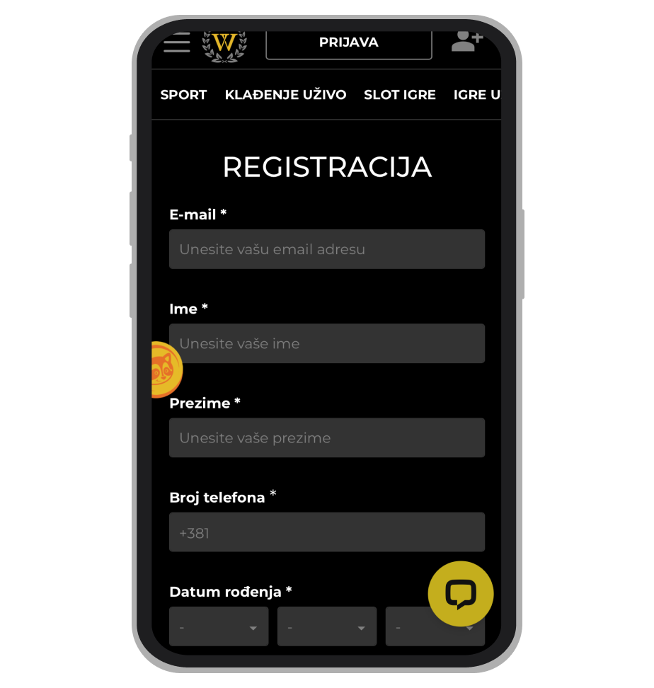Registracija