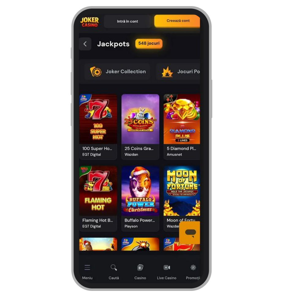 Jackpoturi Joker Casino