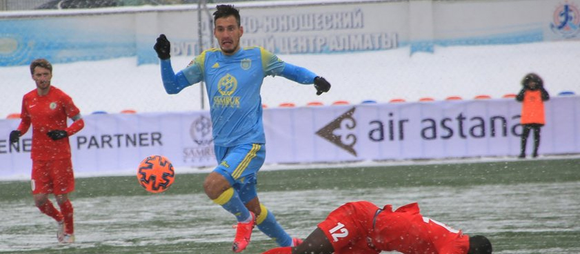 «Астана» - «Ордабасы»: на ужасном поле команды сыграют в «низовой» футбол