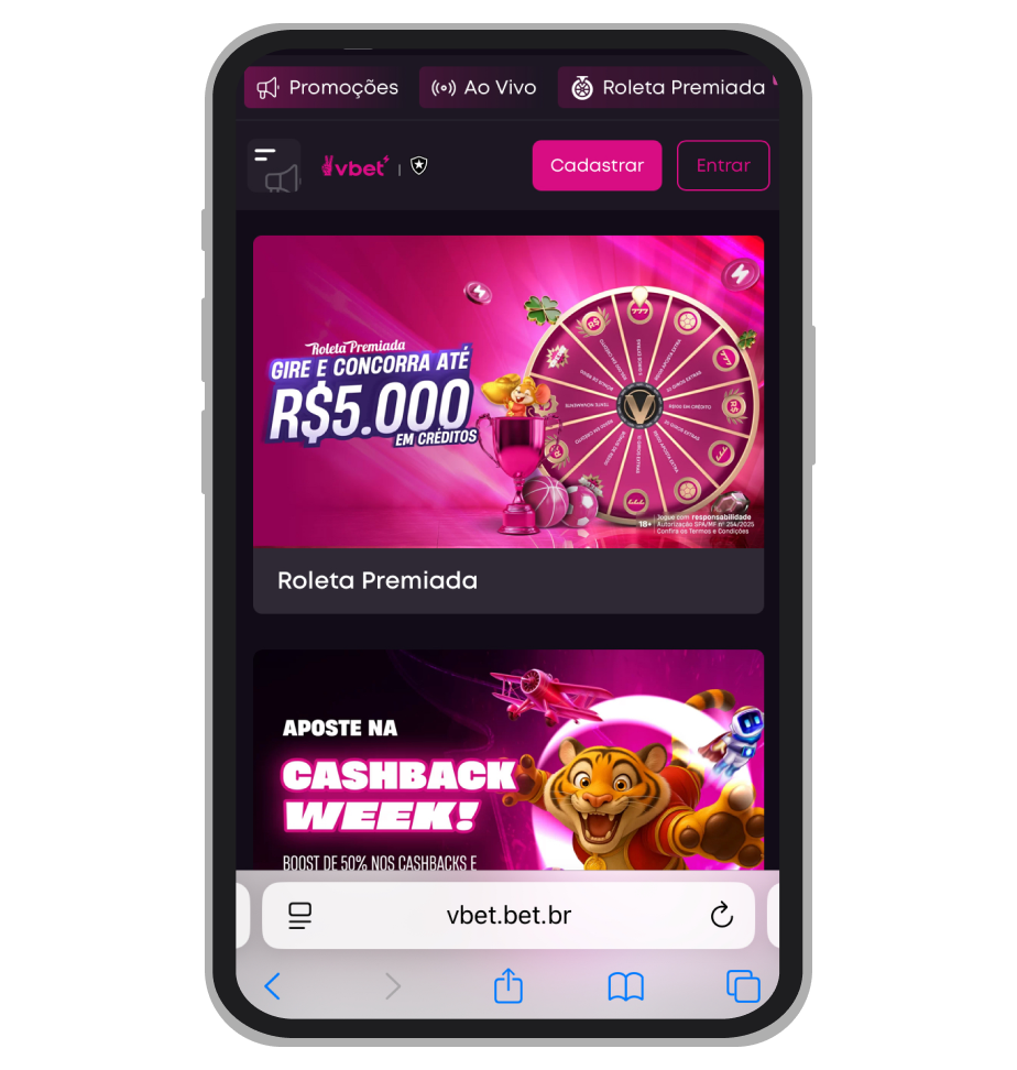 Seção de promoções